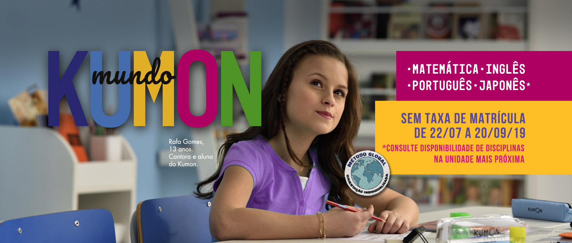 Kumon | Eu faço Kumon. Eu faço o meu futuro.